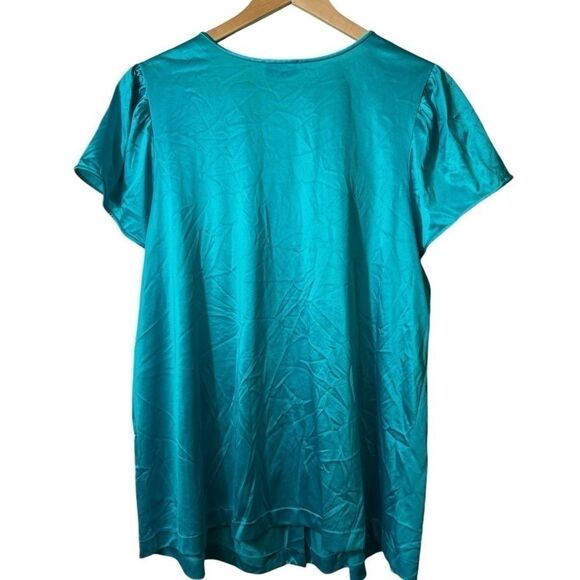 VANITY FAIR large pajama top lingerie vintage - Picture 2 of 4